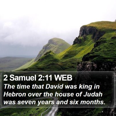 2 Samuel 2:11 WEB Bible Verse Image