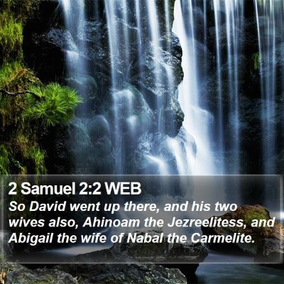 2 Samuel 2:2 WEB Bible Verse Image