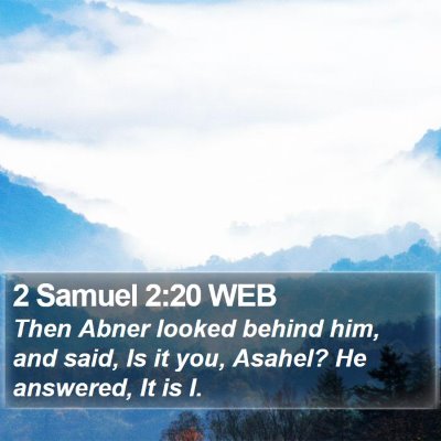 2 Samuel 2:20 WEB Bible Verse Image