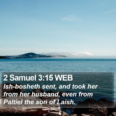 2 Samuel 3:15 WEB Bible Verse Image
