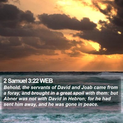 2 Samuel 3:22 WEB Bible Verse Image