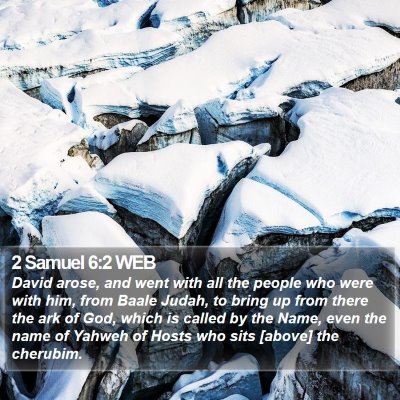 2 Samuel 6:2 WEB Bible Verse Image