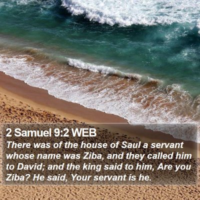2 Samuel 9:2 WEB Bible Verse Image