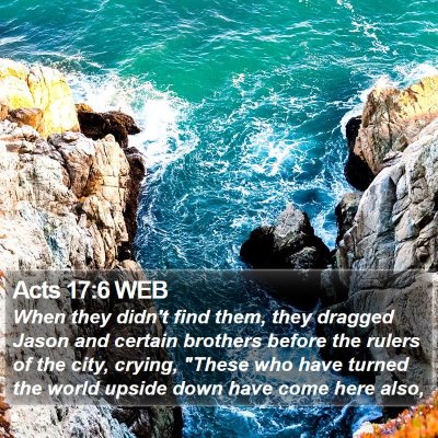 Acts 17:6 WEB Bible Verse Image