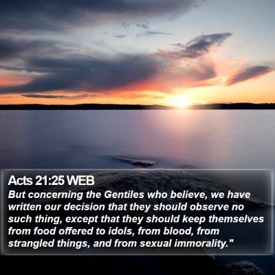 Acts 21:25 WEB Bible Verse Image
