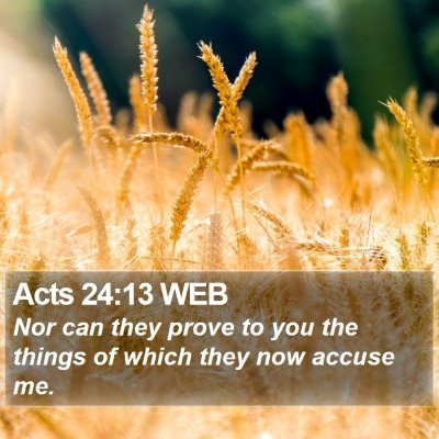 Acts 24:13 WEB Bible Verse Image
