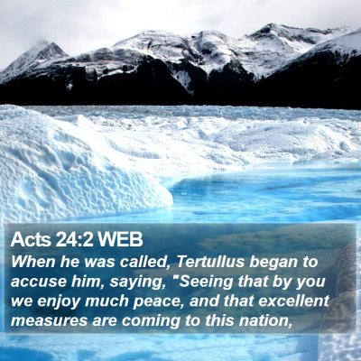 Acts 24:2 WEB Bible Verse Image