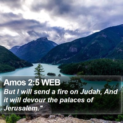 Amos 2:5 WEB Bible Verse Image