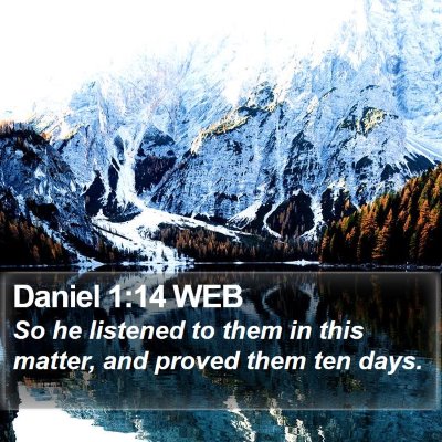 Daniel 1:14 WEB Bible Verse Image
