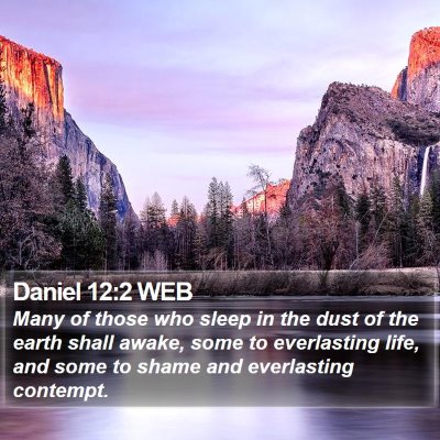 Daniel 12:2 WEB Bible Verse Image