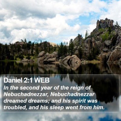 Daniel 2:1 WEB Bible Verse Image