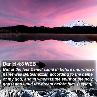 Daniel 4:8 WEB Bible Verse Image