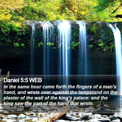 Daniel 5:5 WEB Bible Verse Image
