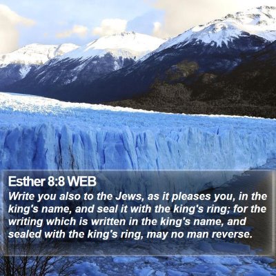 Esther 8:8 WEB Bible Verse Image