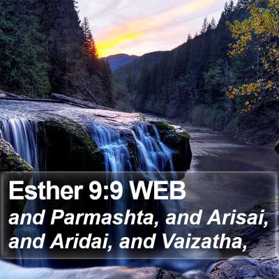 Esther 9:9 WEB Bible Verse Image