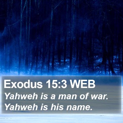 Exodus 15:3 WEB Bible Verse Image