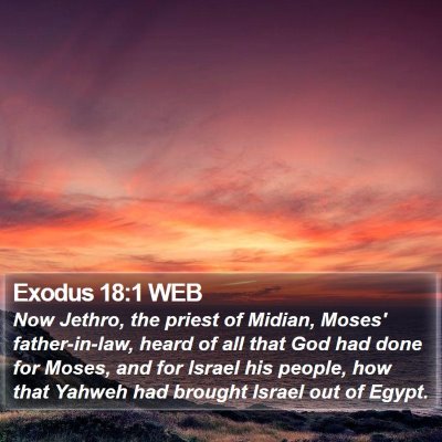 Exodus 18:1 WEB Bible Verse Image