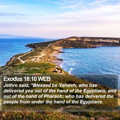 Exodus 18:10 WEB Bible Verse Image