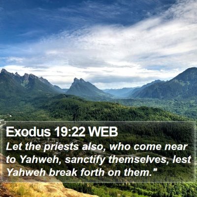 Exodus 19:22 WEB Bible Verse Image