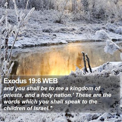 Exodus 19:6 WEB Bible Verse Image