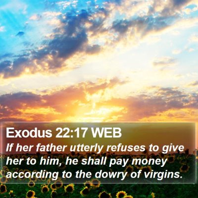 Exodus 22:17 WEB Bible Verse Image