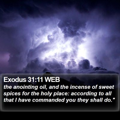 Exodus 31:11 WEB Bible Verse Image