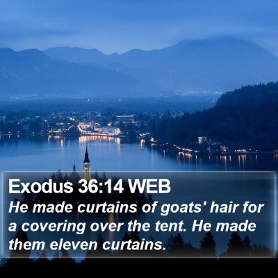 Exodus 36:14 WEB Bible Verse Image