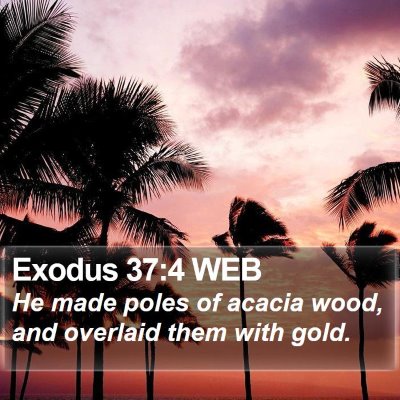 Exodus 37:4 WEB Bible Verse Image