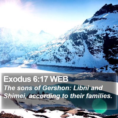 Exodus 6:17 WEB Bible Verse Image