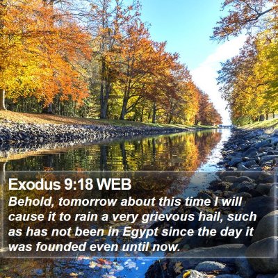 Exodus 9:18 WEB Bible Verse Image