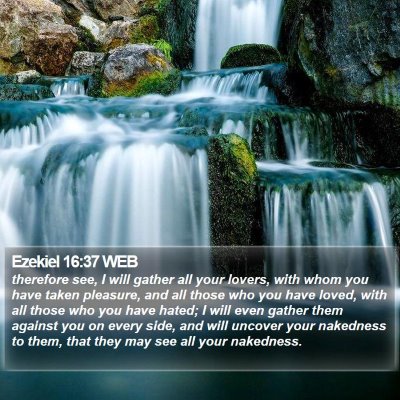 Ezekiel 16:37 WEB Bible Verse Image