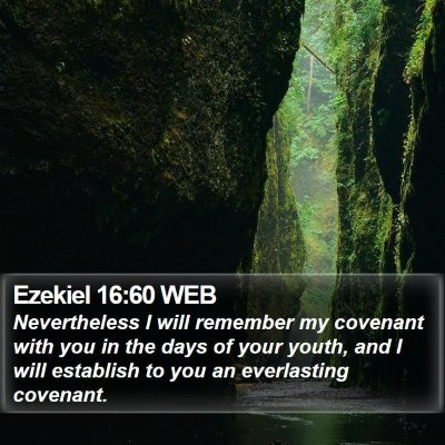 Ezekiel 16:60 WEB Bible Verse Image