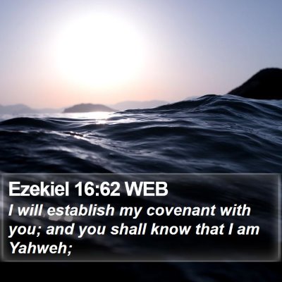 Ezekiel 16:62 WEB Bible Verse Image