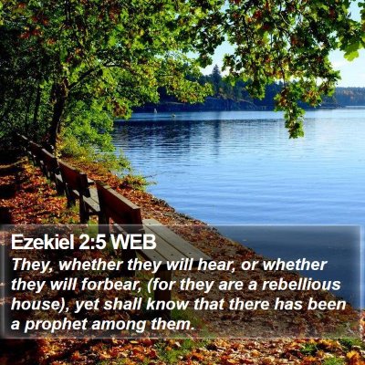 Ezekiel 2:5 WEB Bible Verse Image