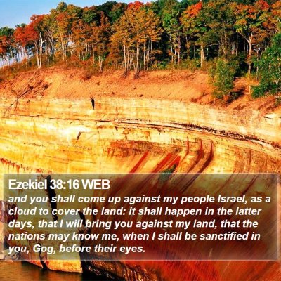 Ezekiel 38:16 WEB Bible Verse Image
