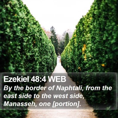 Ezekiel 48:4 WEB Bible Verse Image