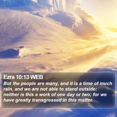 Ezra 10:13 WEB Bible Verse Image