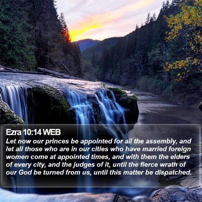 Ezra 10:14 WEB Bible Verse Image