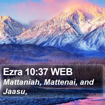 Ezra 10:37 WEB Bible Verse Image