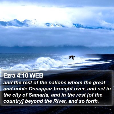 Ezra 4:10 WEB Bible Verse Image