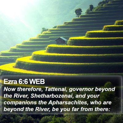 Ezra 6:6 WEB Bible Verse Image