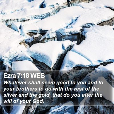Ezra 7:18 WEB Bible Verse Image