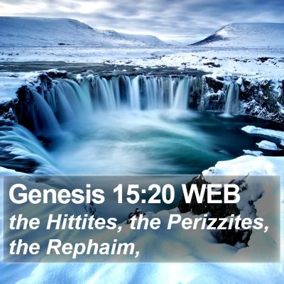 Genesis 15:20 WEB Bible Verse Image