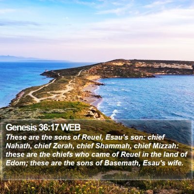 Genesis 36:17 WEB Bible Verse Image