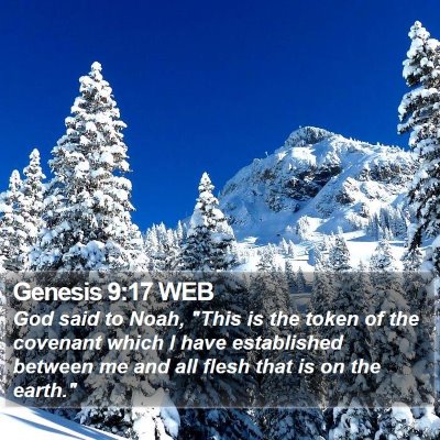 Genesis 9:17 WEB Bible Verse Image