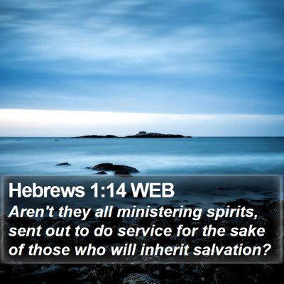 Hebrews 1:14 WEB Bible Verse Image