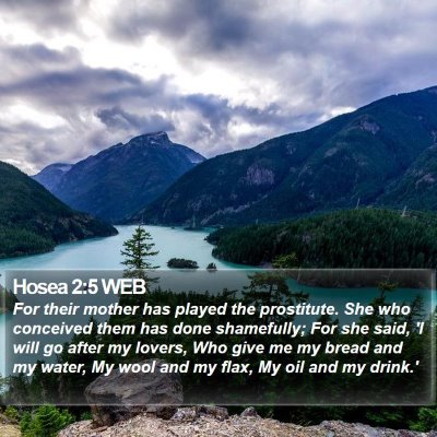 Hosea 2:5 WEB Bible Verse Image
