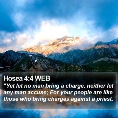 Hosea 4:4 WEB Bible Verse Image