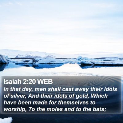 Isaiah 2:20 WEB Bible Verse Image