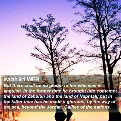 Isaiah 9:1 WEB Bible Verse Image